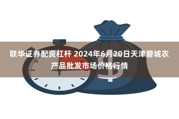 联华证券配资杠杆 2024年6月20日天津碧城农产品批发市场价格行情