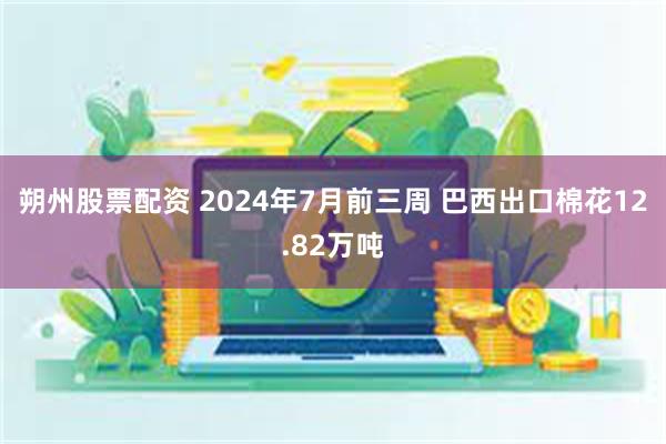 朔州股票配资 2024年7月前三周 巴西出口棉花12.82万吨