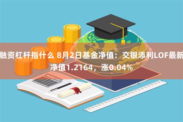 融资杠杆指什么 8月2日基金净值：交银添利LOF最新净值1.2164，涨0.04%