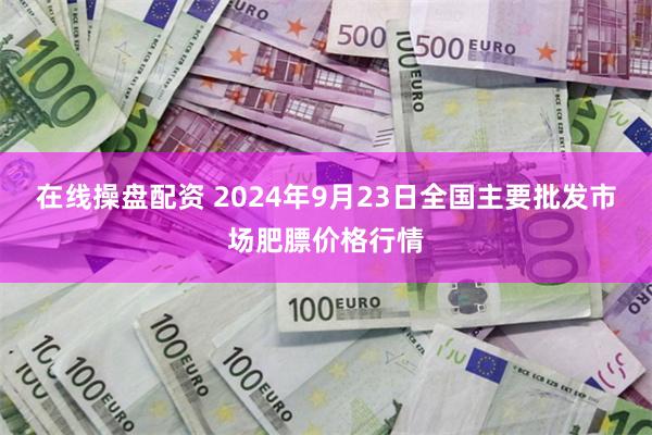 在线操盘配资 2024年9月23日全国主要批发市场肥膘价格行情