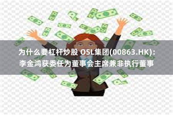 为什么要杠杆炒股 OSL集团(00863.HK)：李金鸿获委任为董事会主席兼非执行董事